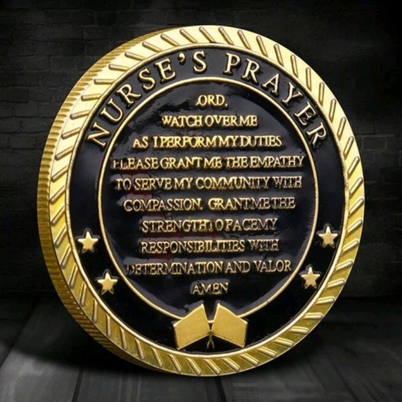 Nurse Caduceus Challenge Coin - Picture 3 of 4